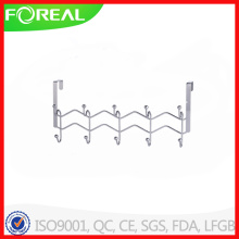 Over The Door Metal Wire 10 Hooks Coat Hanger