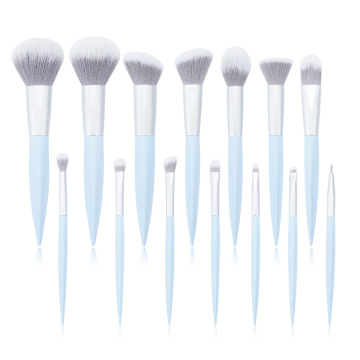 Oem 14Pcs makeup custom logo makeup brush set