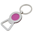 Bottle Opener Key Ring, Silver Plated Keychain (GZHY-Ka-131)