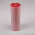 New 10*15 Red Tearless Scented Pillar Candle