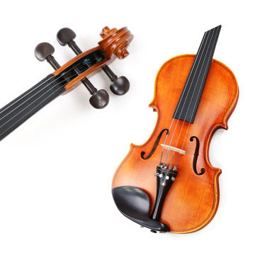 Instrumento musical de alta calidad violín de madera contrachapada