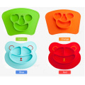 Heat resistant silicone mat baby food placemat