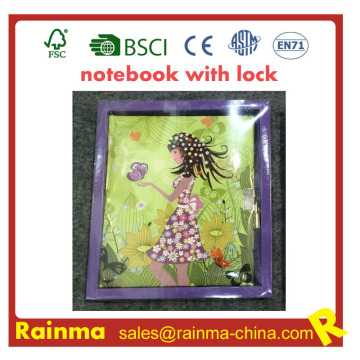 Notebook with Lock for Kids Stationery Gift