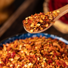 Großhandelspezifische Verpackung zerkleinerte Chili getrocknete Chili