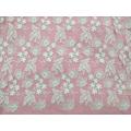 3D embroidery flower mesh fabric