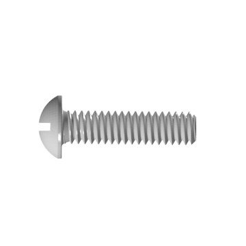 Standard Machine Screw Slotted Drive Bs450 R Head