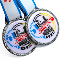 Wholesale Simple Single Custom Printed Logo Medal