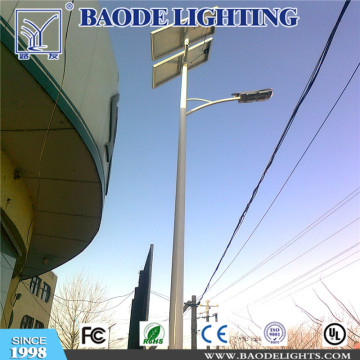 10m 80W Solar LED Lâmpada de rua com certificado de Coc