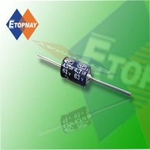 Topmay condensateur électrolytique aluminium bipolaire axial