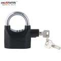 Security Alarm Padlock Black Color Padlock