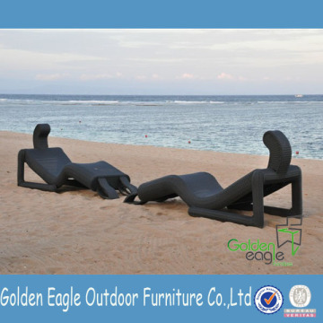 Outdoor Furniture Chaise Lounge Aluminium tube