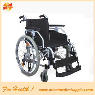 Aluminum wheelchair for elderly people