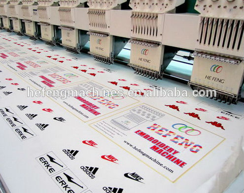 6 head flat embroidery machine 1