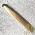 Blonde remy cuticle nano ring hair extensions