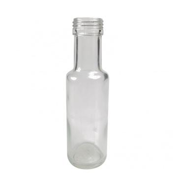 Hot Chili Sauce Glass Bottles Black Plastic Lid