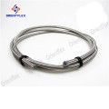 PTFE tube covered with stainless steel