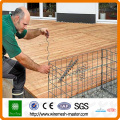 Galvanized and pvc coated gabion box