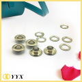 Big size 15mm flat gold silver eyelets