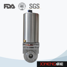 Válvulas de borboleta pneumáticas apertadas de aço inoxidável (JN-BV1001)