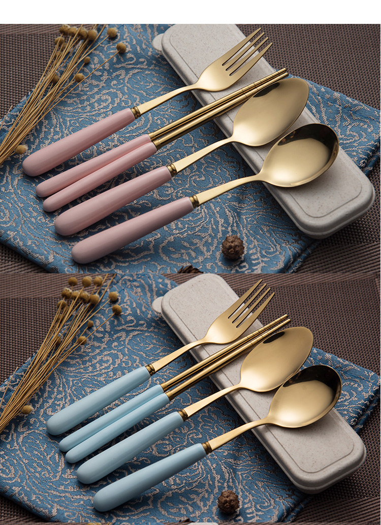  Ceramic Handle Flatware Sets