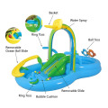 Pisce de natation gonflable enfant avec des diapositives Kiddie Ball