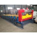 Trapezoidal steel roof and wall roll forming machine