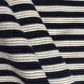 Polyester cotton yarn dyed stripe Jacquard fabric