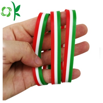 Pressione Três Camadas de Alta Qualitiy Silicone Pulseira Pulseiras