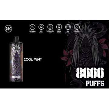 Kit personalizado vape energia 8000 descartáveis