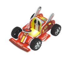 Tire hacia atrás Karts 3D rompecabezas