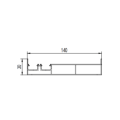 Articles de travail sanitaire Moule d&#39;extrusion de profil en aluminium