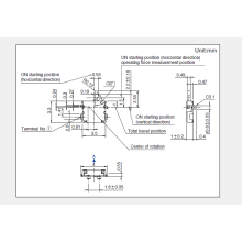 Miniature Two-way Action Detection Switch