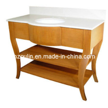 Modern Solid Wood Bathroom Vanity (B-51B)