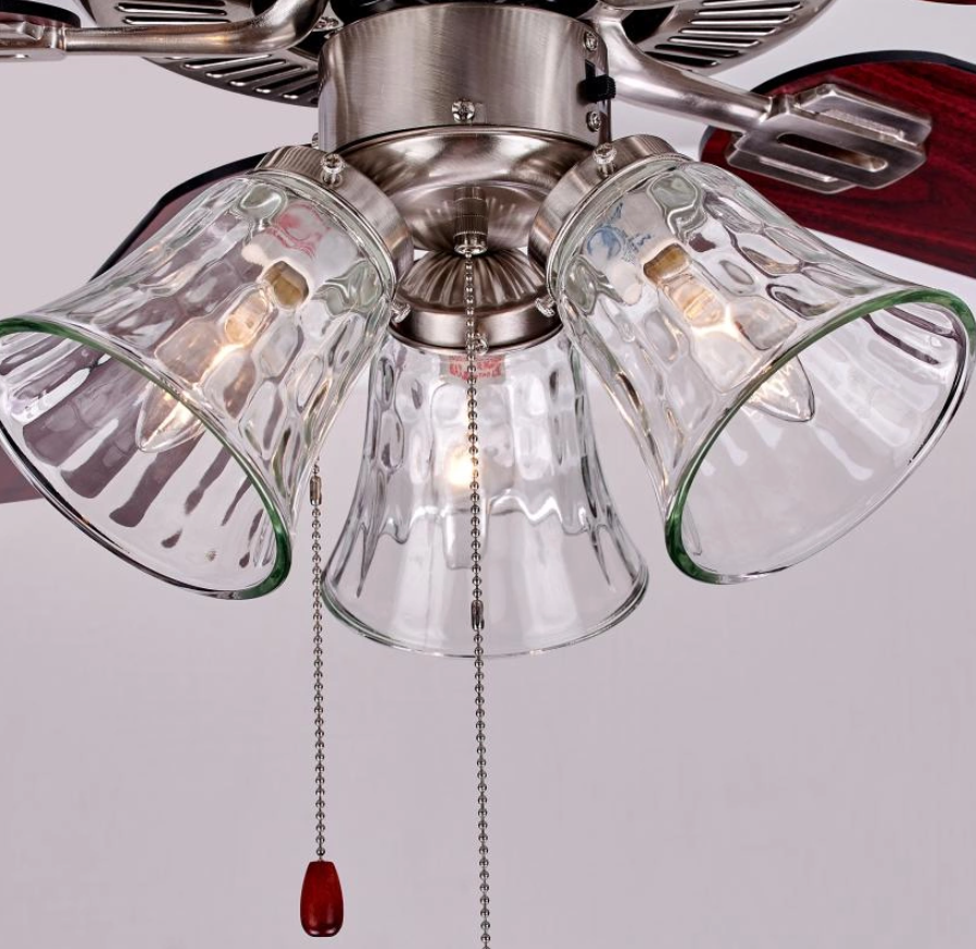 French style ceiling fan with light