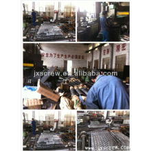 Screw and Barral for PVC/TPR/EVA Shoes Making Machine