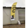 Polyester Printed 2 Sided 15FT Feather Flag