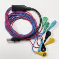 RJ45 Snap ECG -проволочный кабель для EMS/DENS
