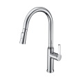 Commercial Kitchen Ware Chrome Pull Out Kitchen Faucet