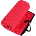 Microfiber Waffle Pattern Tri-fold Golf Towel