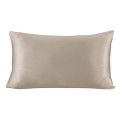 Standard Size Pillow Case White with Zipper Closure
