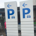 Outdoor Advertising Steel Pylon Signage