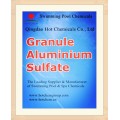 Produits chimiques en aluminium de sulfate de floculant de piscine CAS 10043-01-3