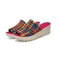 The Women's  Woven Slippers Casual Walking Shoes