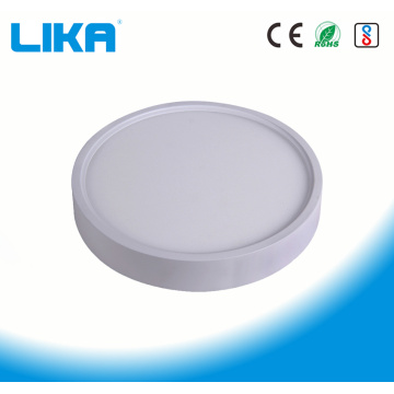 7W Rimless Round Surface Mounted Led Panel Light