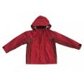 red outdoor windproof softshell jacket