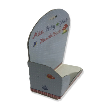 Paper product display box for toys