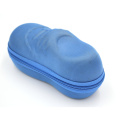 Easy-carry zipper shoes shape folding eva eyeglasses case