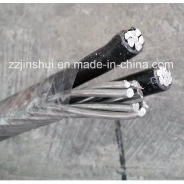 Алюминиевый подвесной кабель ACSR Triplex 2AWG Conch