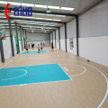 Piso esportivo de basquete interno