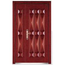 Standrad Size Security Steel Wooden Entrance Door